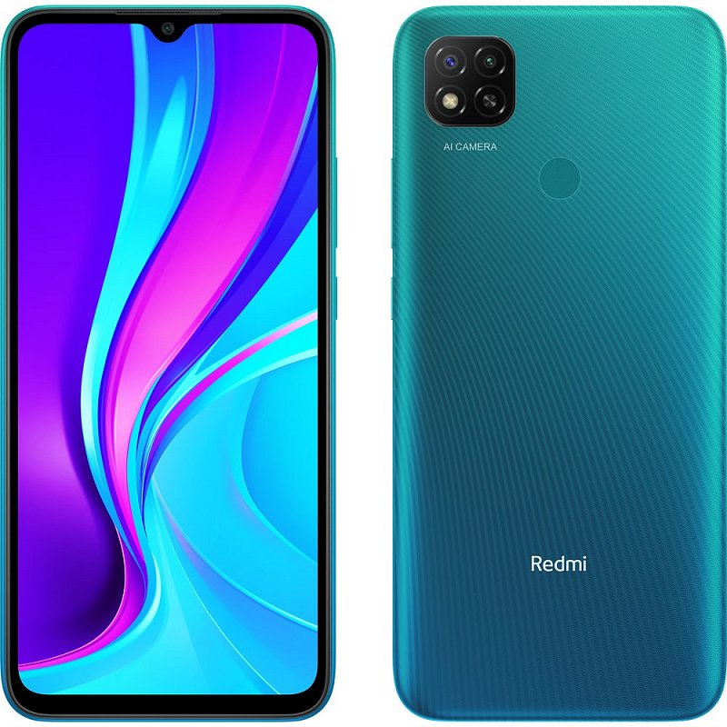 Redmi 9C NFC Dual SIM Aurora Green 64GB and 3GB RAM (6934177759826)