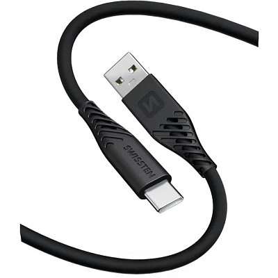 SILICONE USB-C/USB-C 1,5M SWISSTEN